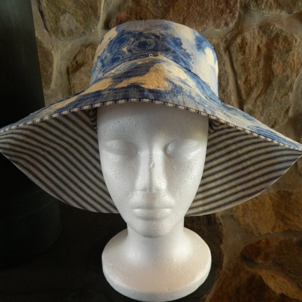 Women's Spring Summer Floral Bucket Hat for Women Cotton Bucket Hat Lightweight